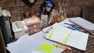 📚 STUDY WITH ME 6HRS 🌧️ Rain Sound | Real Time⏳Pomodoro 50/10 🏡 Work From Home 💪Lovely Time😊Be Happy
