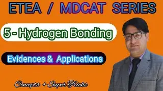 Evidences of Hydrogen Bonding || Applications of Hydrogen Bonding || Liquids || Attractive Forces