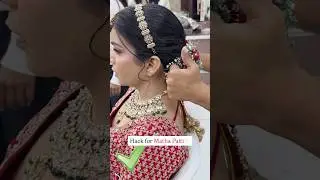 Hack for Matha Patti✅✨ #hair #hairstyles #hairtutorial #haircolor #hairtransformation #shorts
