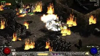 Project Diablo 2 Season 6 - Dragondin PD2 S6 , T3 Blood Moon map