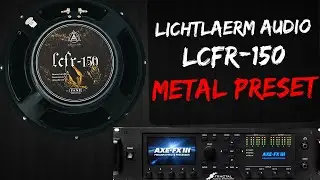 Lichtlaerm Audio LCFR-150 -- Tight modern METAL Preset - Fractal Audio FM3 / FM9 / AXE FX 3