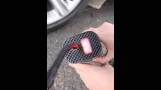Mini Compressore Auto 12V Portatile Bici Moto Canotti Gonfiabili Viaggio con Luce Scontimania.com