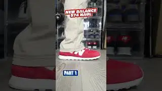 Part 1 of my New Balance 574 haul. #reels #trending #shorts #size15 #bigshoes #viralvideo