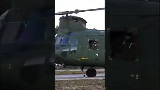 Chinook #helicopter at Maceda Air force base ​⁠@relpubfap #aviationgeek #aviation