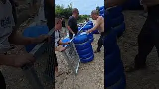 Floating Barrel Fish Raft Assembly & Installing Process