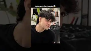 Modern Mullet Transformation🤯#looksmaxxing#shorts