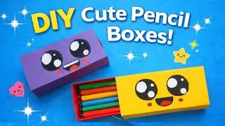How to Make Pencil Box Without Glue & Tape ✂️ | Easy Paper Pencil Box