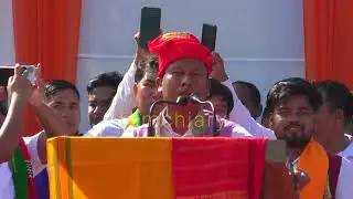 Dipen Boro ABSU's President valuable Speech at Sonapur CCTOA program. 