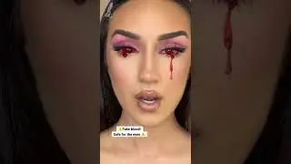 It&rsquo;s spooky SZN!🩸 #halloween #halloweenmakeup