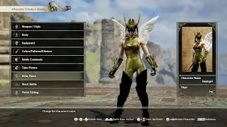 How to Make Hawkgirl in SoulCalibur VI &ndash; Custom Justice League Build