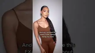 INH the Easiest Ponytail Extension #ponytailstyles #ponytail #hairinspo #hairhacks #hairtrends #hair