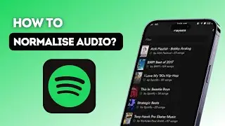 How to enable audio normalisation on Spotify?