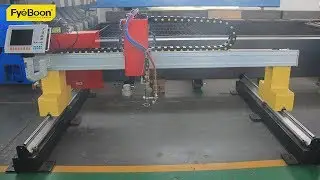 FyeBoon - Mini Gantry CNC Plasma Cutter - Test