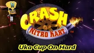 Crash Nitro Kart PS2 Dr.Neo Cortex Racing in Uka Cup (Hard) (Road to Nitro-Fueled)