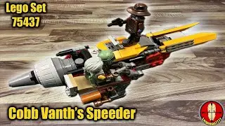 Lego Star Wars 75437 Cobb Vanth&rsquo;s Speeder Review