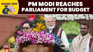Prime Minister Narendra Modi Reaches Parliament For the Budget Session | Union Budget 2026