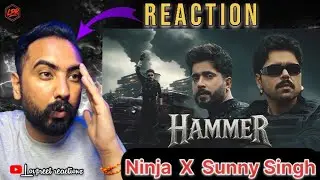 Reaction on HAMMER - Ninja Ft. Sunny Singh & Mahi Sandhu (Official Music Vide) #ninja #youtubevideo