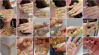 #2025 New collection Necklace sets Designs lightweight gold Chain pendant set designs #trending  
