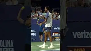 Mpetshi Perricard Breaks Serve Speed Record 🤯 | Winston-Salem Open 2025