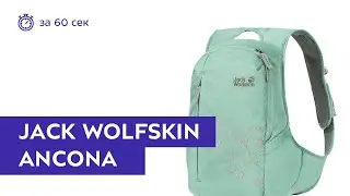 Рюкзак женский Jack Wolfskin Ancona Light Jade. Обзор за 60 секунд