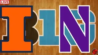 Illinois vs Northwestern Big Ten College Basketball Live Game Cast & Audio