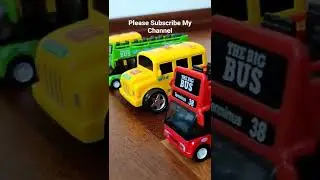 School and Urban Bus Toys #shorts #toys #cars #bus