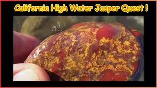 Rockhounding High Water Jasper Gravels In Northern Ca. Se 9 Ep 11 - Vid #1,212 By: Quest For Details