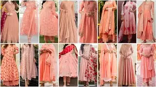 🌸 Peach Colour Anarkali Suit Design Ideas | Elegant & Trendy Looks 2026 