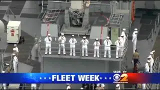 Fleet Week Returns To New York City
