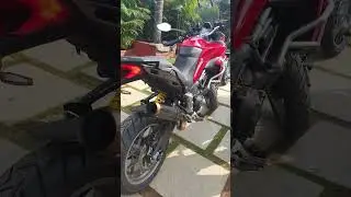 Ducati multistrada 950: mantra racing exhaust: