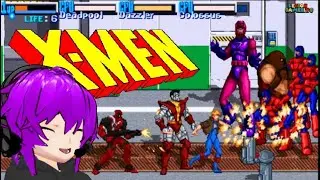 ✅X MEN ARCADE VERSION OPENBOOR 👾PROBANDO PERSONAJES SECRETOS ❌legion