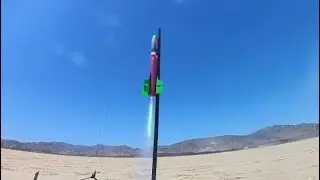 Insta360 Camera onboard model rocket