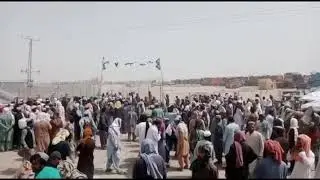 Trade Padestrians Movement Restored At Chaman Border