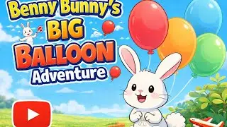 Benny Bunny&rsquo;s Big Balloon Adventure 🎈 | Funny Story for Pre-K & Kindergarten Kids