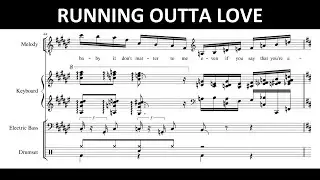 Running Outta Love- Jacob Collier Feat. Tori Kelly (Transcription)