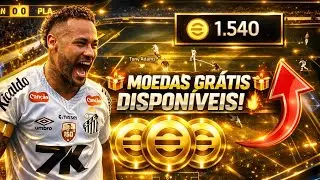 🥳 1500 MOEDAS GR&Aacute;TIS 🎁 DISPON&Iacute;VEIS NO EFOOTBALL 2026
