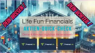 **FREENET-Aktie  📺☎️📡**Jeden Tag eine neue Aktie**Aktien-Quick-Check**4k #Financials