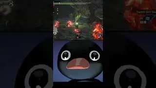 The pain of using a greatsword || Monster Hunter Rise Sunbreak noot noot moments #1