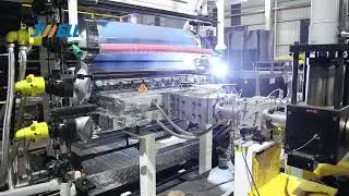 #ABS #Sheet #Extrusion Machine  #2layer  #Co-extrusion #jwell #embossing