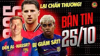 NEWS 10/25: Mason Mount Injured Again, Yamal Under Special Monitoring, Ronaldo Wants Lewandowski!