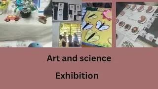 Student s Art and science exhibition #Bama Rukmani 2025#scienceevent
