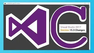 How to create C programs using latest Visual Studio 2017 version 15.3+