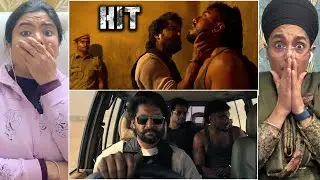 HIT 3 MASS Kashmir Fight Scene REACTION | NANI | Aman & Neha