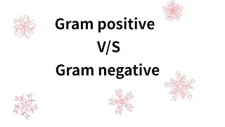 Gram positive and gram negative bacteria | part 3