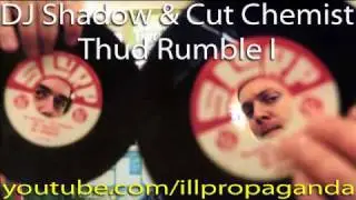 DJ Shadow & Cut Chemist - Thud Rumble I - 1/2