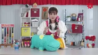 Modatelas presenta a Cositas - Tutorial paso a paso cómo hacer un hipopótamo de tela