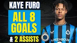 Kaye Furo - ALL 8 GOALS & ASSISTS FOR CLUB BRUGGE B | Skills & Highlights