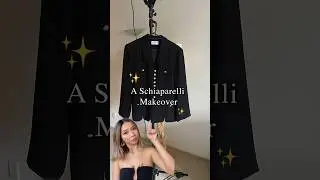 Let's transform this blazer! DIY Schiaparelli ✨