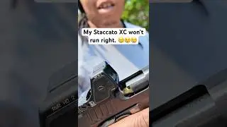 There&rsquo;s absolutely no way that I bought my dream gun and this is how it runs. #staccatoxc