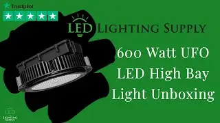 Unboxing 600W UFO LED High Bay Light: High-Quality Lighting Solution!